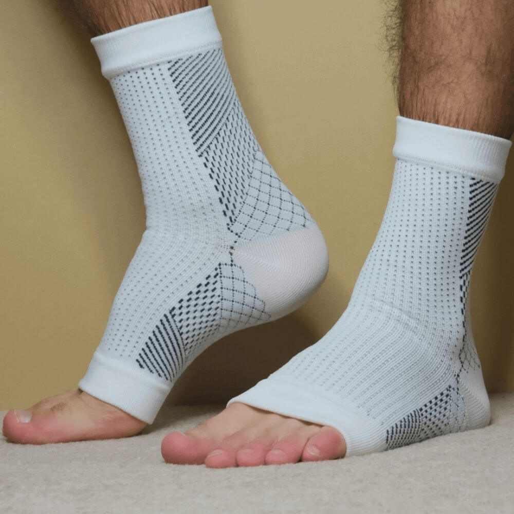 NuroSocks™ – Компресивни чорапи за облекчаване на болката в стъпалата