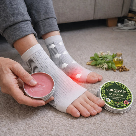 Комплект „Спокойни крака“ – NuroBalm™ + NuroSocks™